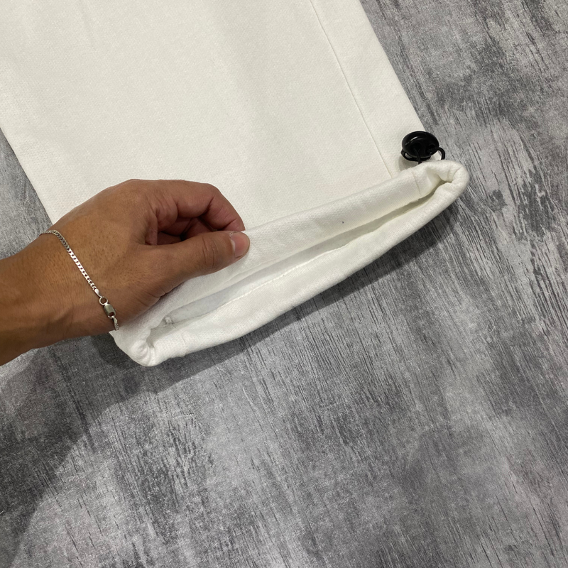 Calça moletom Quik off white