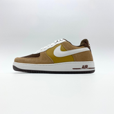 Tênis Nike Air Force 1 - Marrom e Branco