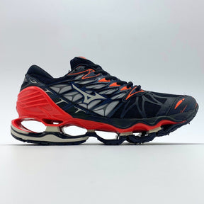 Tênis Mizuno Wave Prophecy 7 - Preto e Vermelho