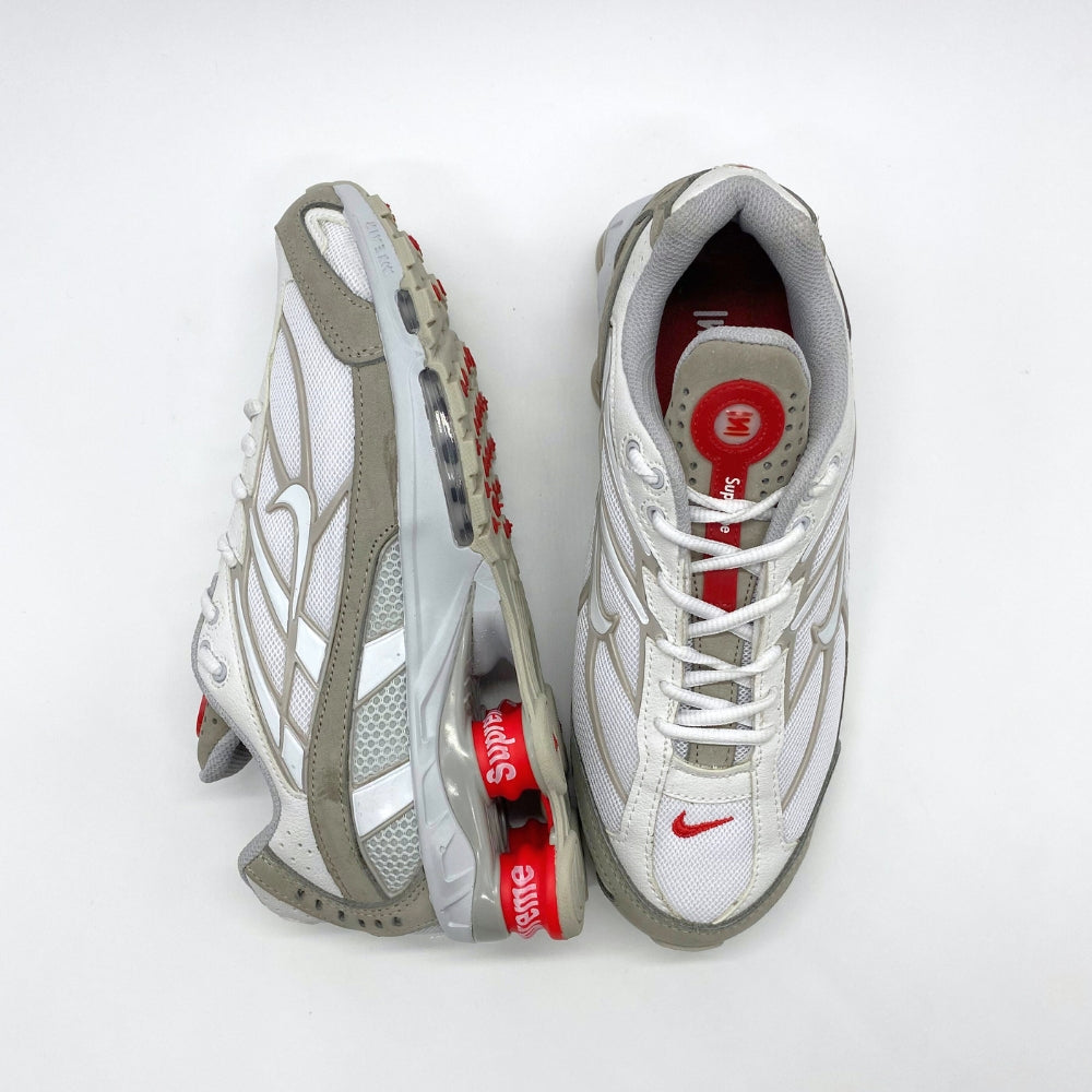 Tênis Nike Shox Supreme Ride 2 - Branco e Vermelho