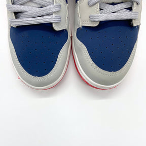 Tênis Nike Dunk - Cinza, Azul e Vermelho