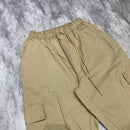 Calça Cargo Boca Larga BEGE