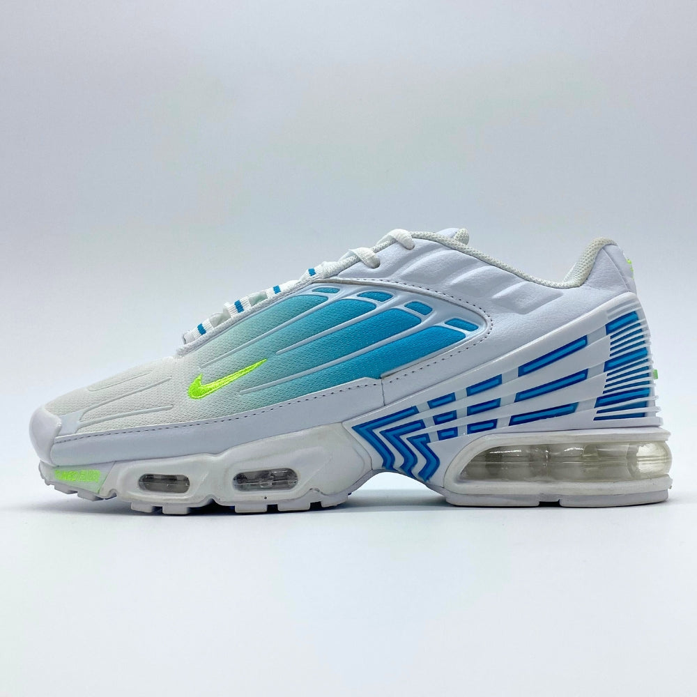 Tênis Nike Air Max TN Plus 3 - Branco e Azul