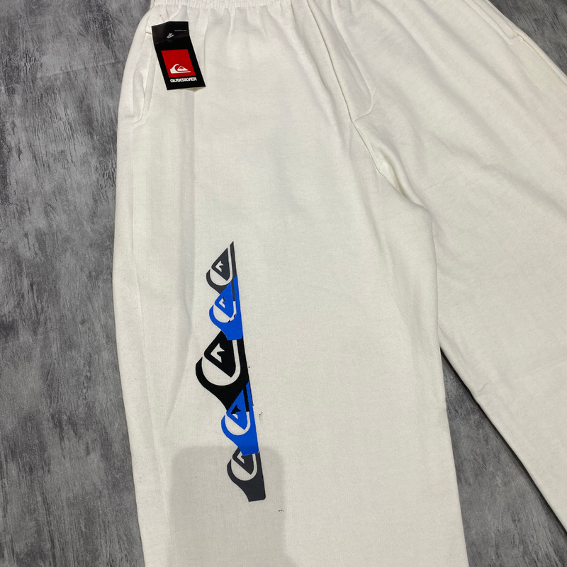 Calça moletom Quik off white