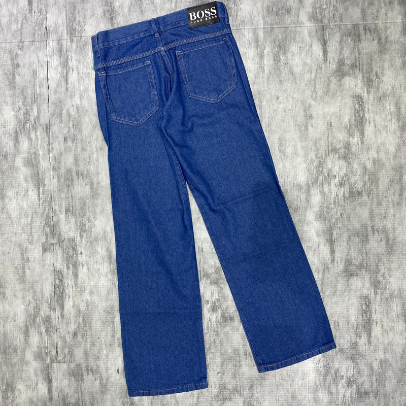 Calça Jeans Balão Azul ESCURO