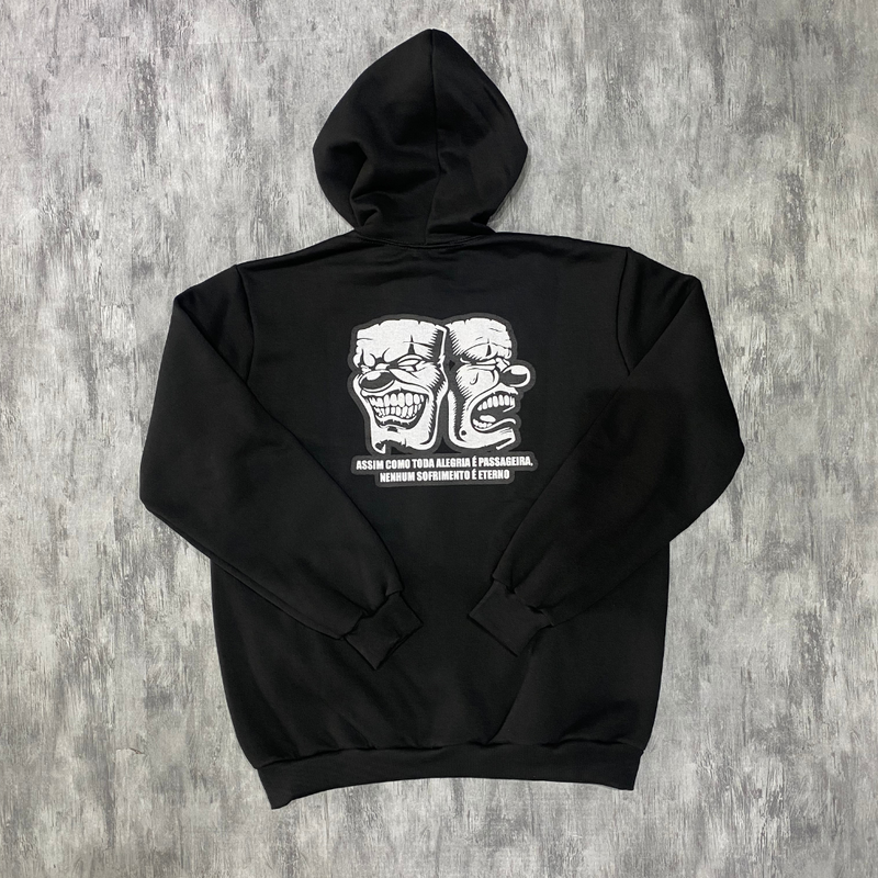 Moletom quik Canguru PRETO