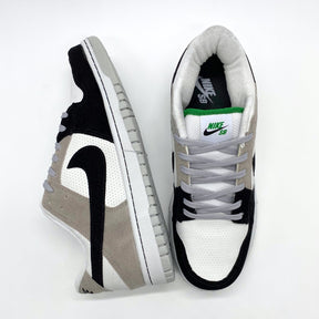 Tênis Nike Dunk - Cinza, Branco e Preto