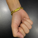 Pulseira moeda antiga 6mm