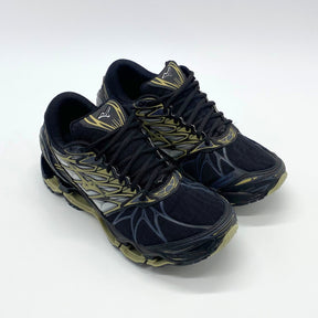 Tênis Mizuno Wave Prophecy 7 - Preto e Dourado