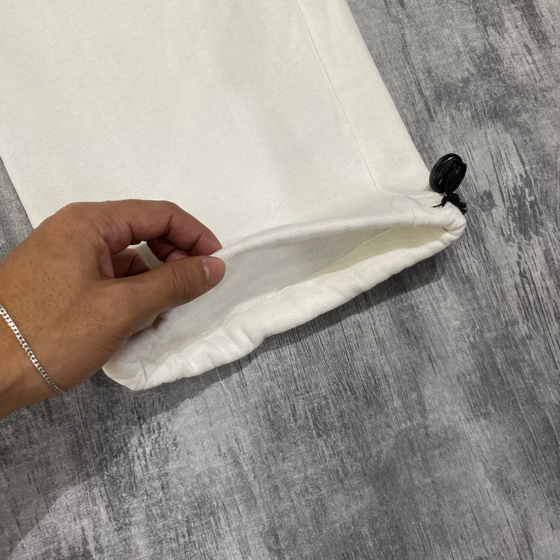 Calça moletom Quik off white