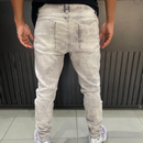 Calça jeans jogador cinza
