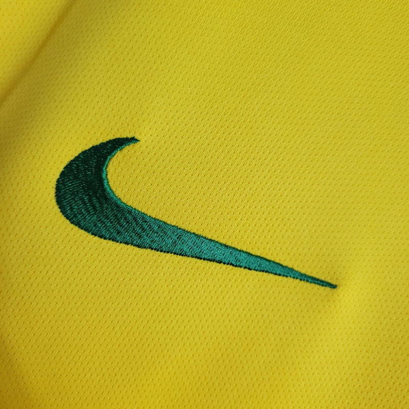 Camisa Brasil Copa do Mundo 2018 - Retrô Masculina Amarela