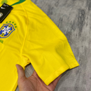 Camisa Brasil Copa do Mundo 2018 - Retrô Masculina Amarela