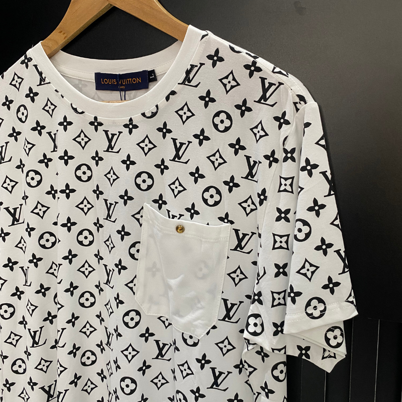 Camisa LV BRANCA COM BOLSO