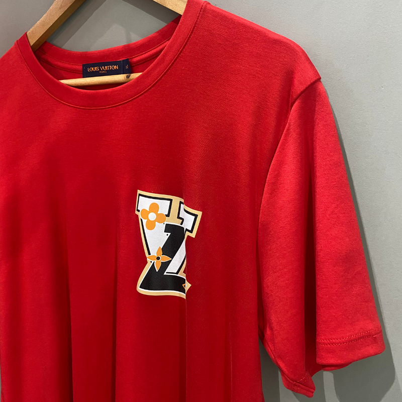 Camisa LV VERMELHA