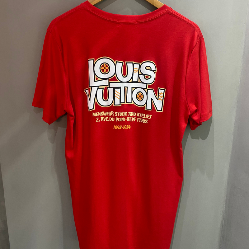 Camisa LV VERMELHA