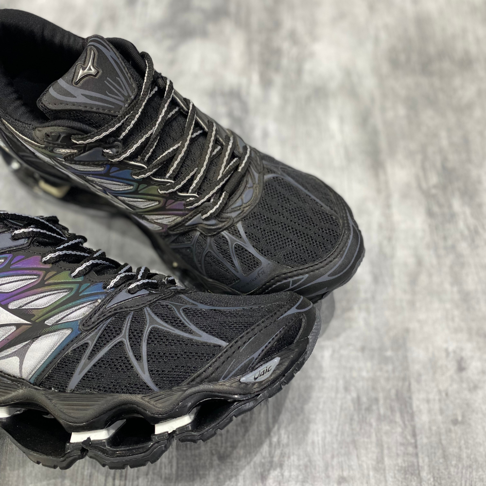 Tênis Mzno Wave Prophecy Preto Camaleão1