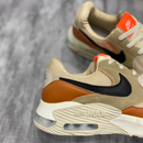 Tênis Nk Air Max Excee Bege e Laranja