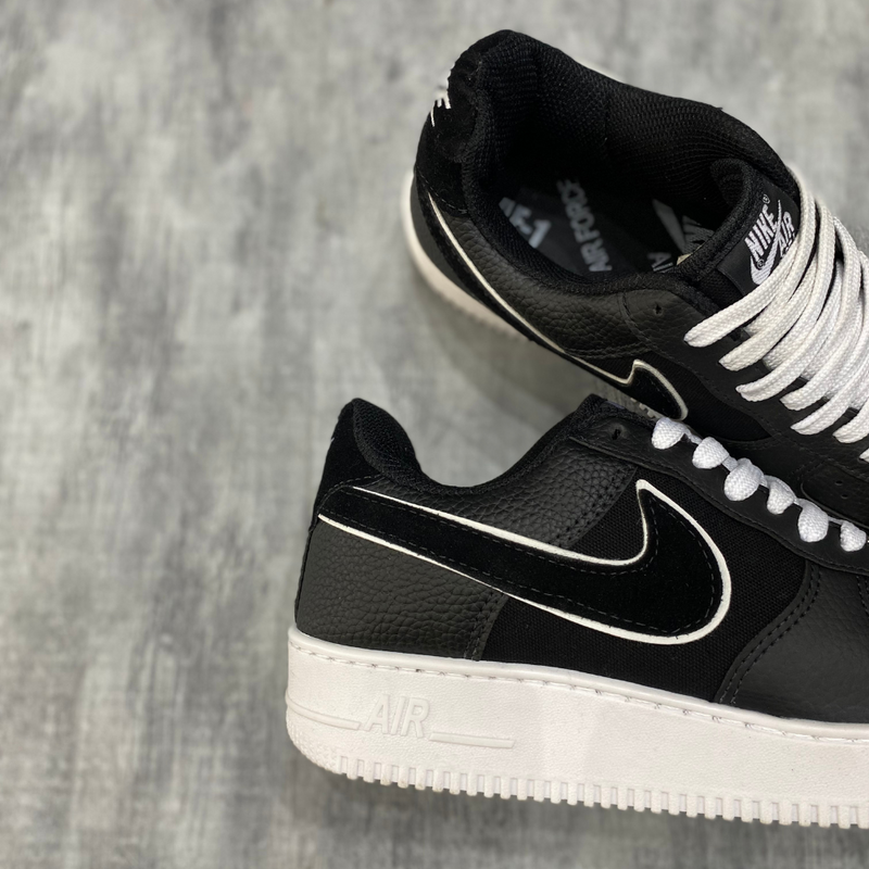 Tênis Nike Air 1 Force Preto e Branco