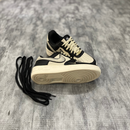 Tênis Nk Air Force 1 Preto e Creme