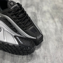 Tênis Nk Shox R4 Preto e Prata