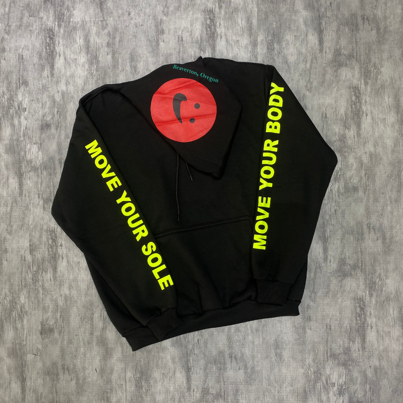 Moletom NK WORLD TOUR CANGURU PRETO