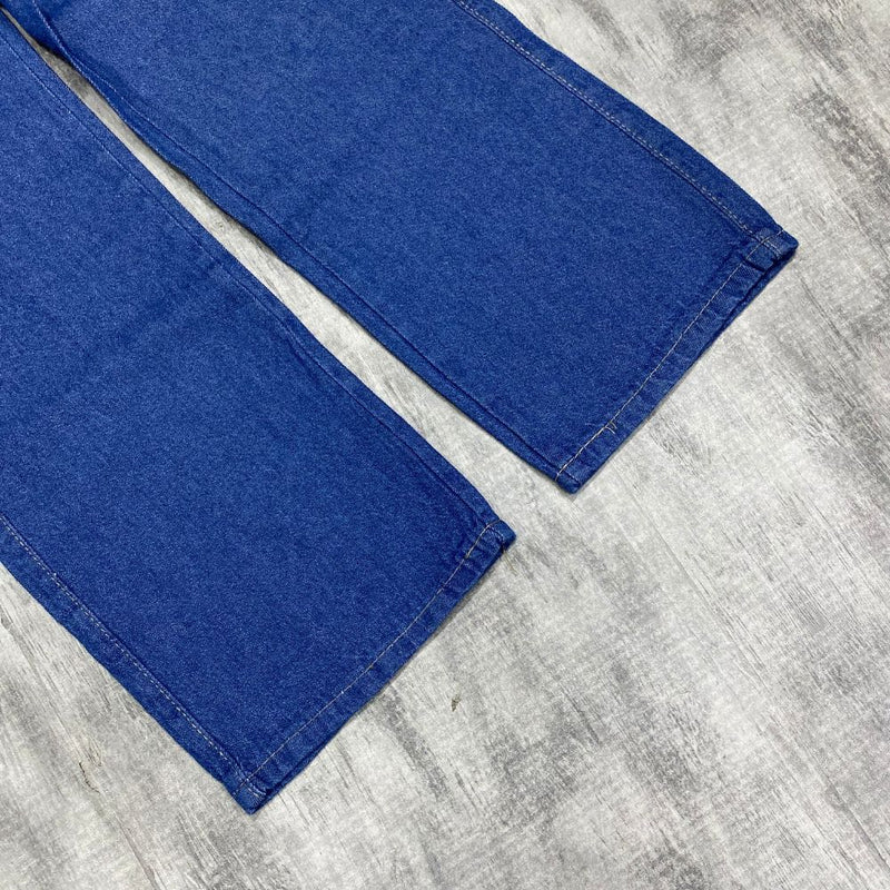 Calça Jeans Balão Azul ESCURO