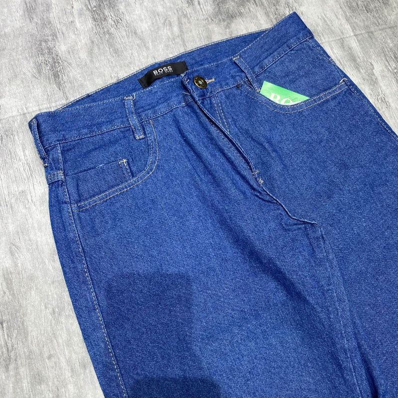 Calça Jeans Balão Azul ESCURO
