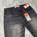 Calça jeans jogador cinza Escuro