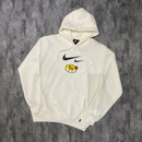 Moletom NK TN CANGURU OFF WHITE