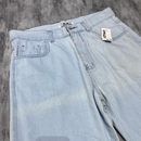 Calça Jeans Balão Lisa Cor CLARA