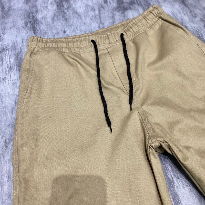 Calça Cargo Boca Larga BEGE