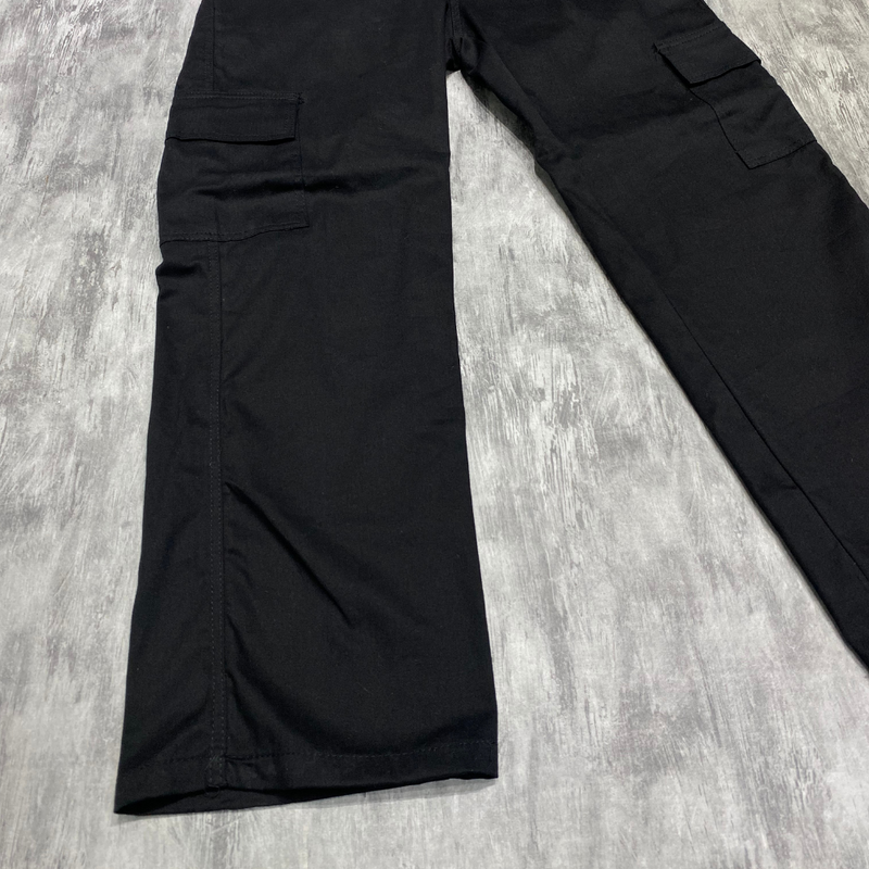 Calça Cargo Boca Larga PRETO