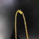 Corrente Cadeado Banhada a ouro 18k