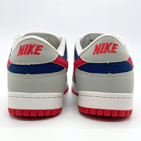 Tênis Nike Dunk - Cinza, Azul e Vermelho