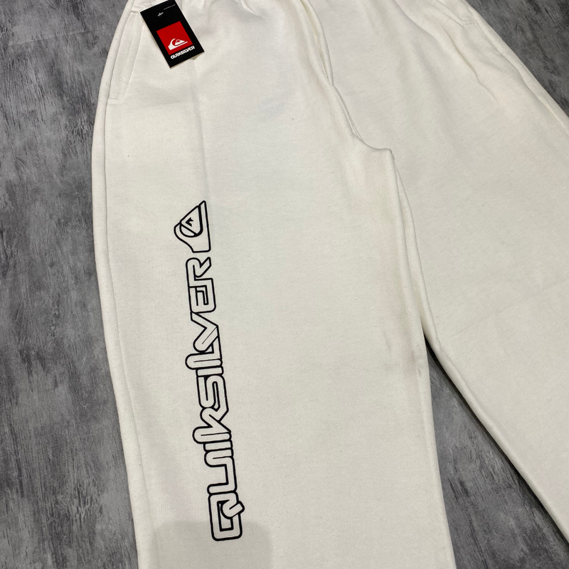 Calça moletom Quik off white