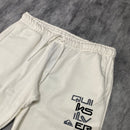 Calça moletom Quik off white