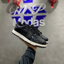 Tênis NK Dunk Low Preto e Branco