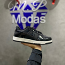 Tênis NK Dunk Low Preto e Branco