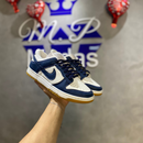 Tênis Nk Dunk Low Azul Marinho e Branco