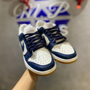 Tênis Nk Dunk Low Azul Marinho e Branco