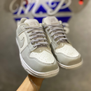 Tênis Nk Dunk Low Cinza e Branco