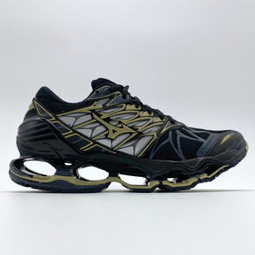 Tênis Mizuno Wave Prophecy 7 - Preto e Dourado