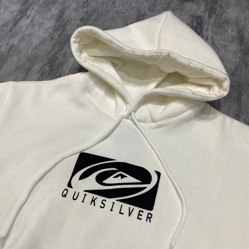 Moletom quik Canguru OFF WHITE
