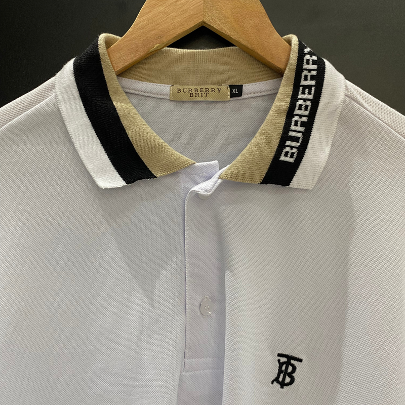Camisa Polo Burberry BRANCA
