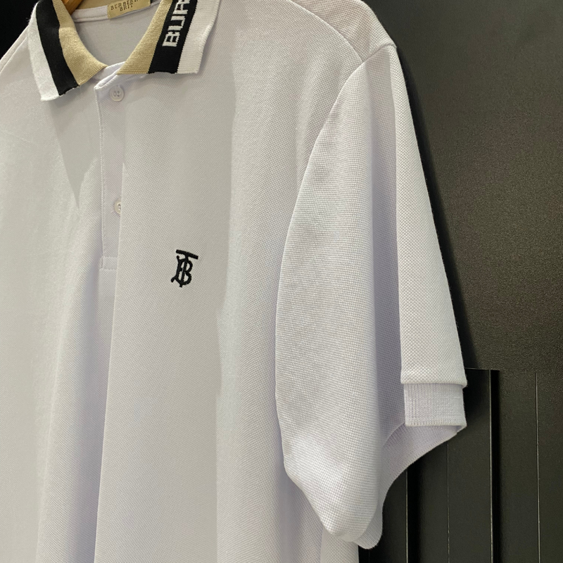 Camisa Polo Burberry BRANCA