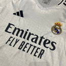 Camisa Real Madrid Home 24/25  Torcedor Adds Masculina Branco