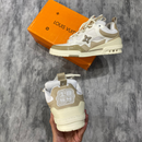 Tênis LV SKATE BEGE E BRANCO